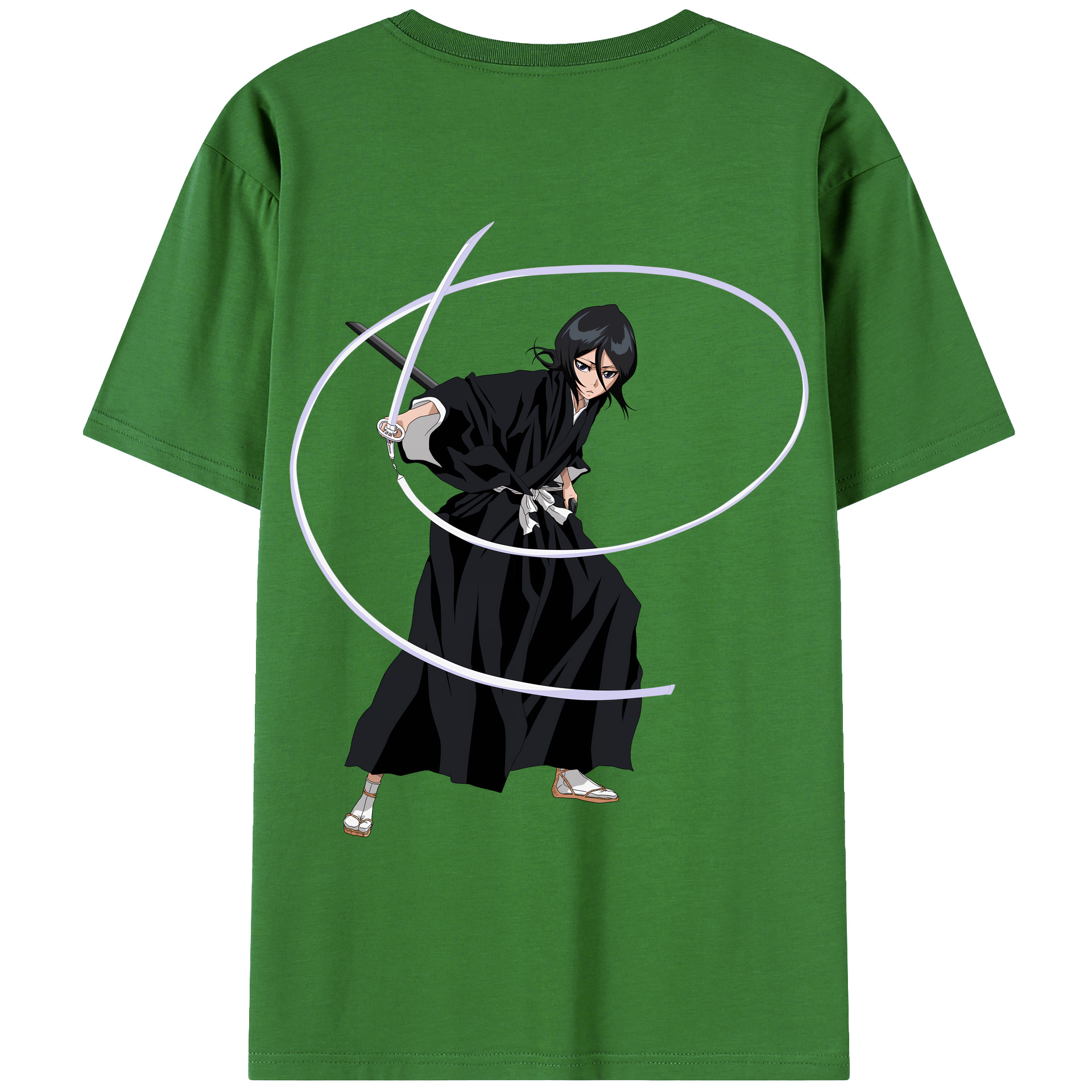 （画像用） ブリーチ 朽木ルキア BLEACH Kuchiki Rukia レディース半袖Tシャツ(バックプリント)